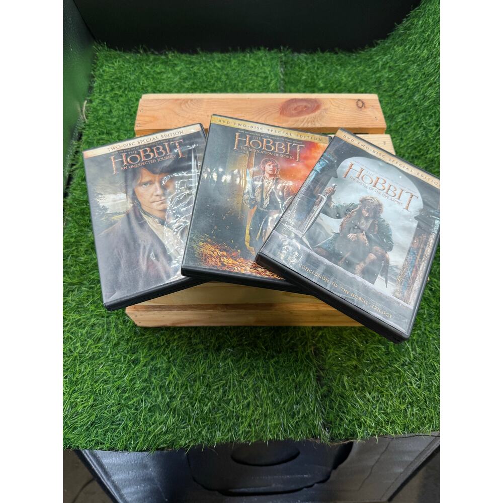 The Hobbit: The Motion Picture Trilogy (DVD) - 3Pack